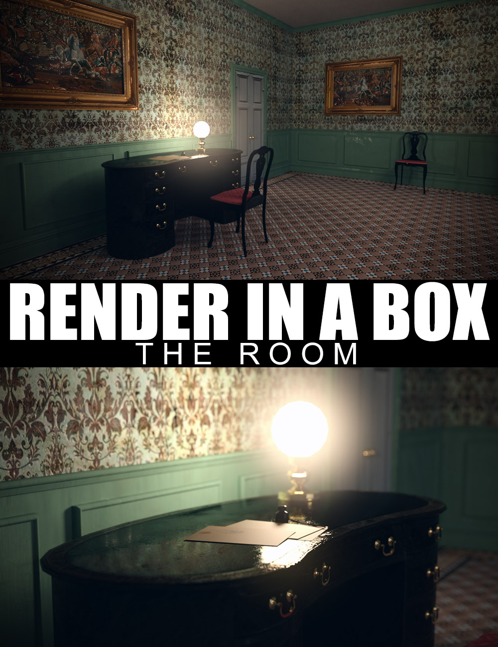 Render In A Box - The Room by: Dreamlight, 3D Models by Daz 3D