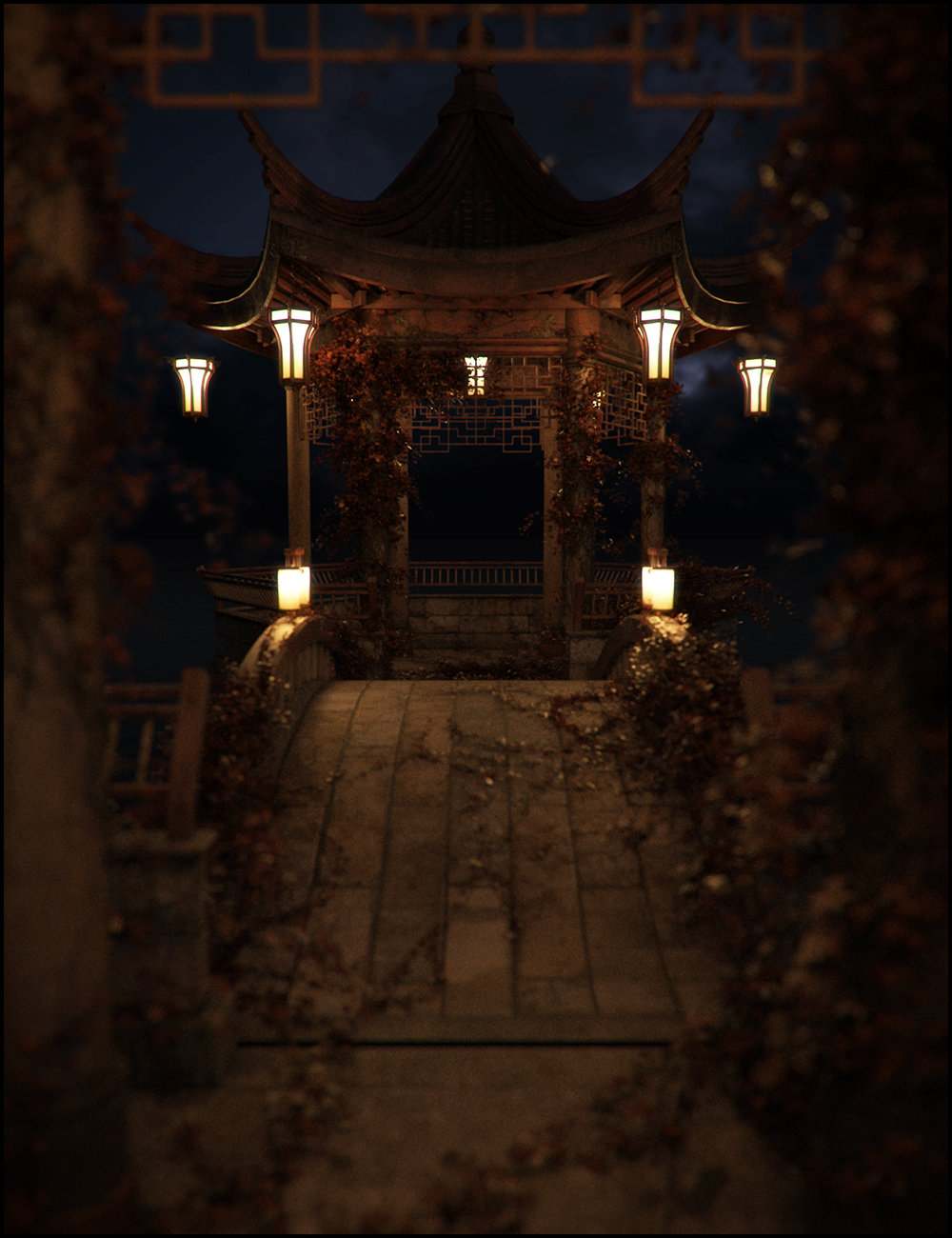 Oriental Tranquility Awakening Iray Addon Oriental Tranquility Awakening Iray Addon by: Jack Tomalin, 3D Models by Daz 3D