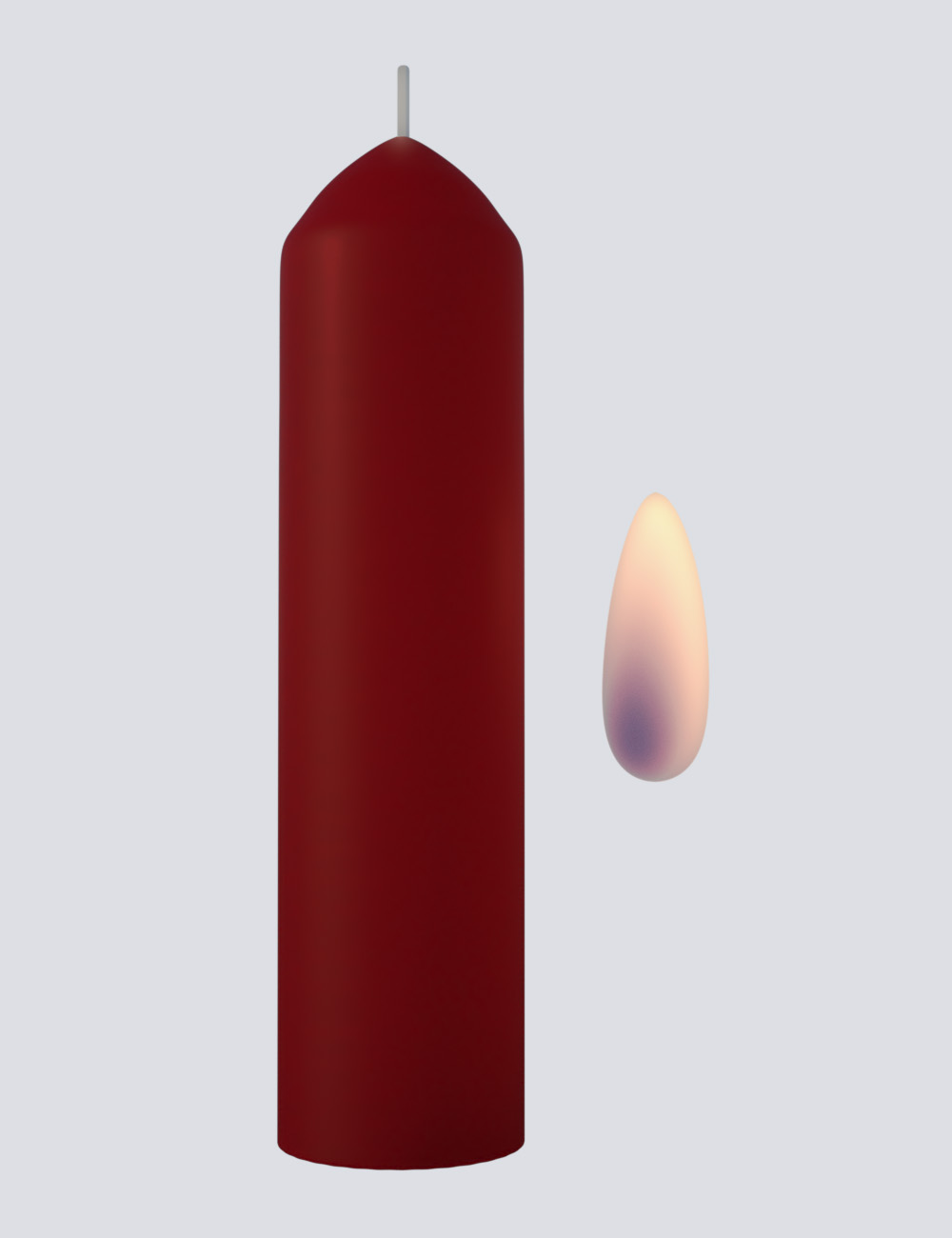 Animated Candle by: dobit, 3D Models by Daz 3D