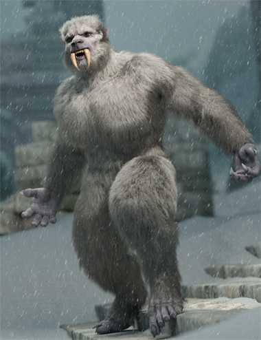 Snow Beast with dForce Hair for Genesis 8 Male Snow Beast with dForce Hair for Genesis 8 Male by: RawArt, 3D Models by Daz 3D