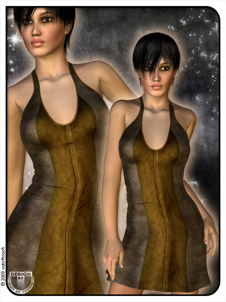Sporty Dress Textures by: outoftouch, 3D Models by Daz 3D