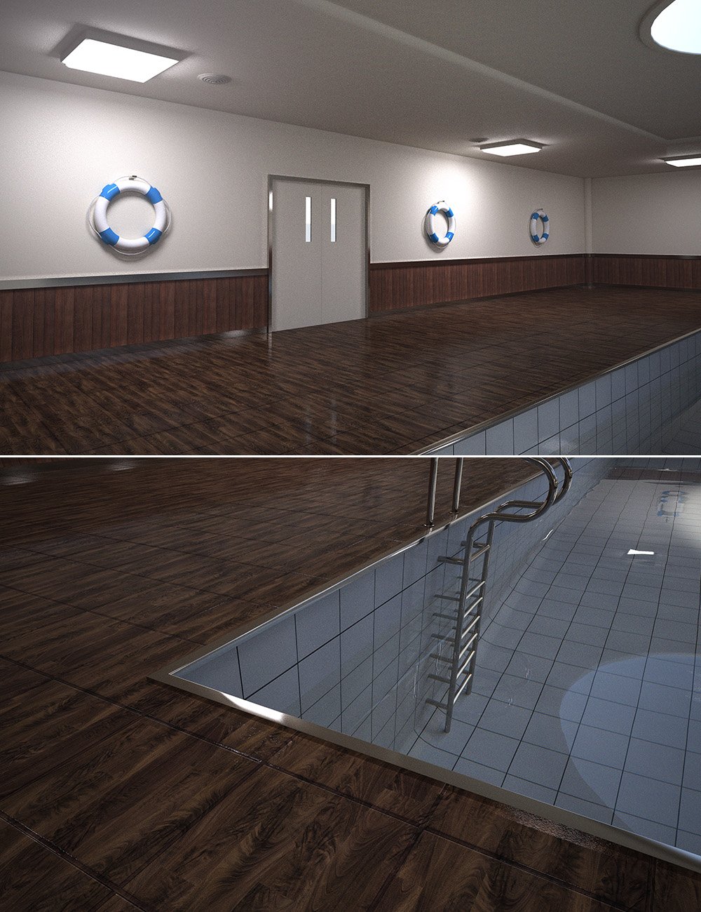 Utopia Indoor Pool Utopia Indoor Pool by: , 3D Models by Daz 3D