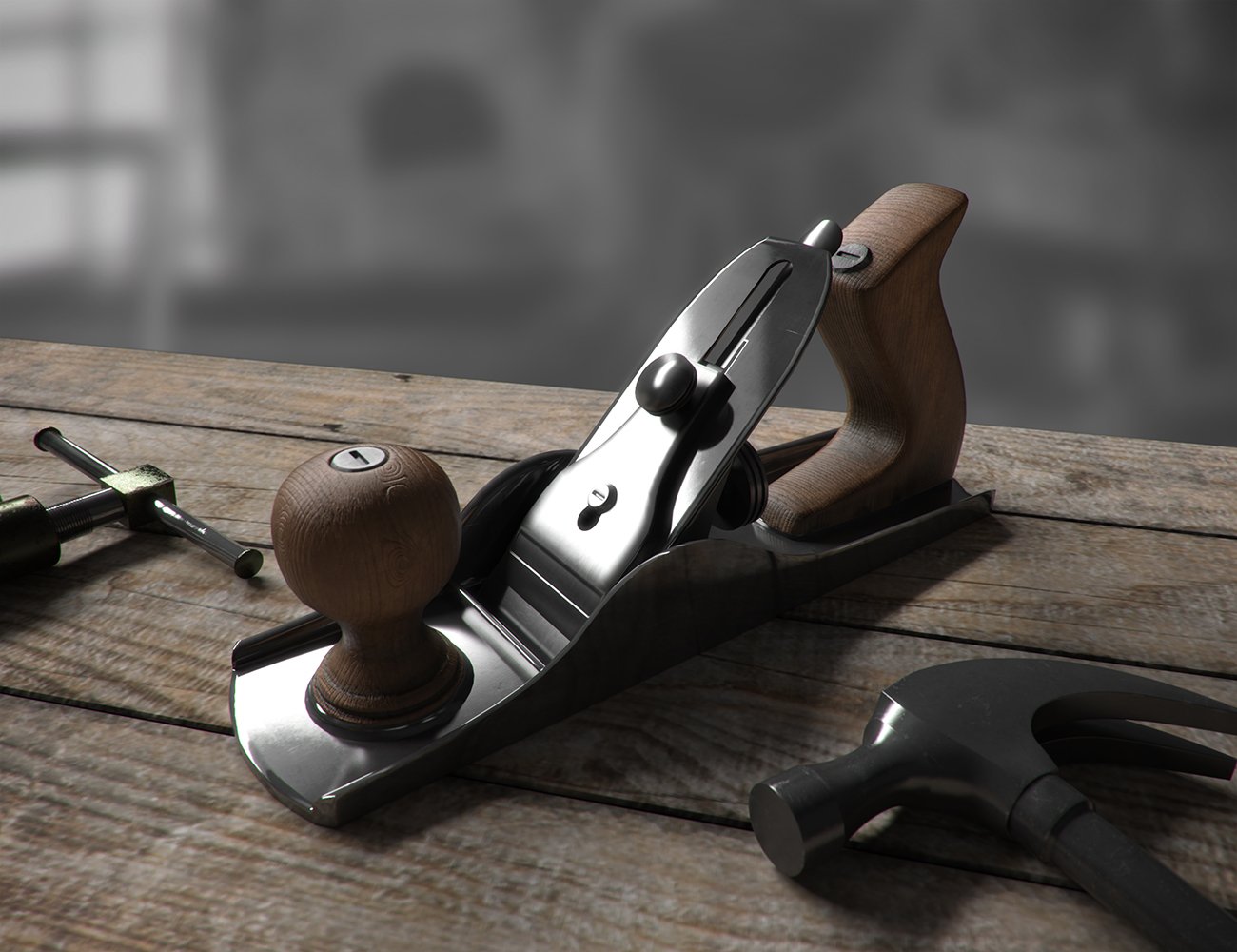 Woodworking Tools 1 by: ForbiddenWhispers, 3D Models by Daz 3D