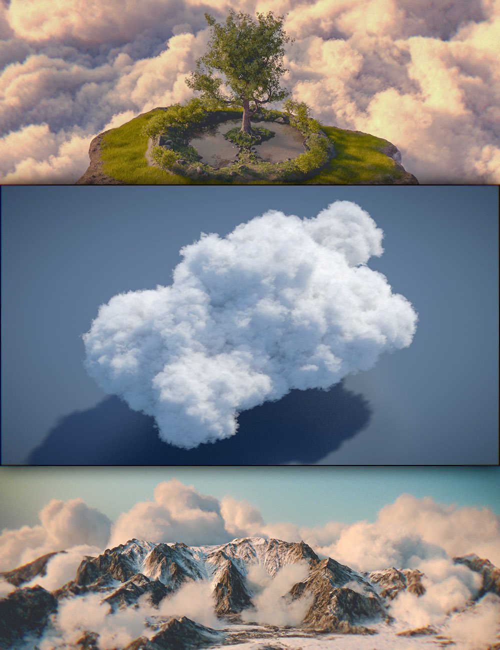 Cloudscape Creator - Hero Clouds for Iray by: DimensionTheory, 3D Models by Daz 3D