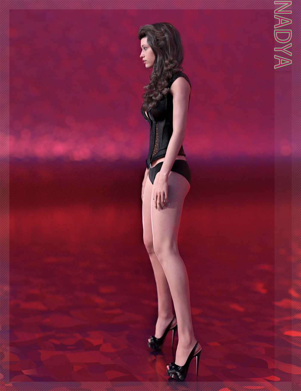 Nadya HD & Smile HD Expression for Genesis 8 Female by: bluejaunte, 3D Models by Daz 3D