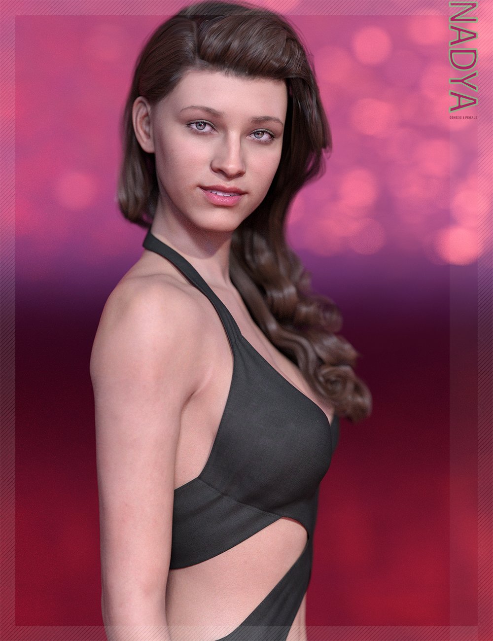 Nadya HD & Smile HD Expression for Genesis 8 Female by: bluejaunte, 3D Models by Daz 3D