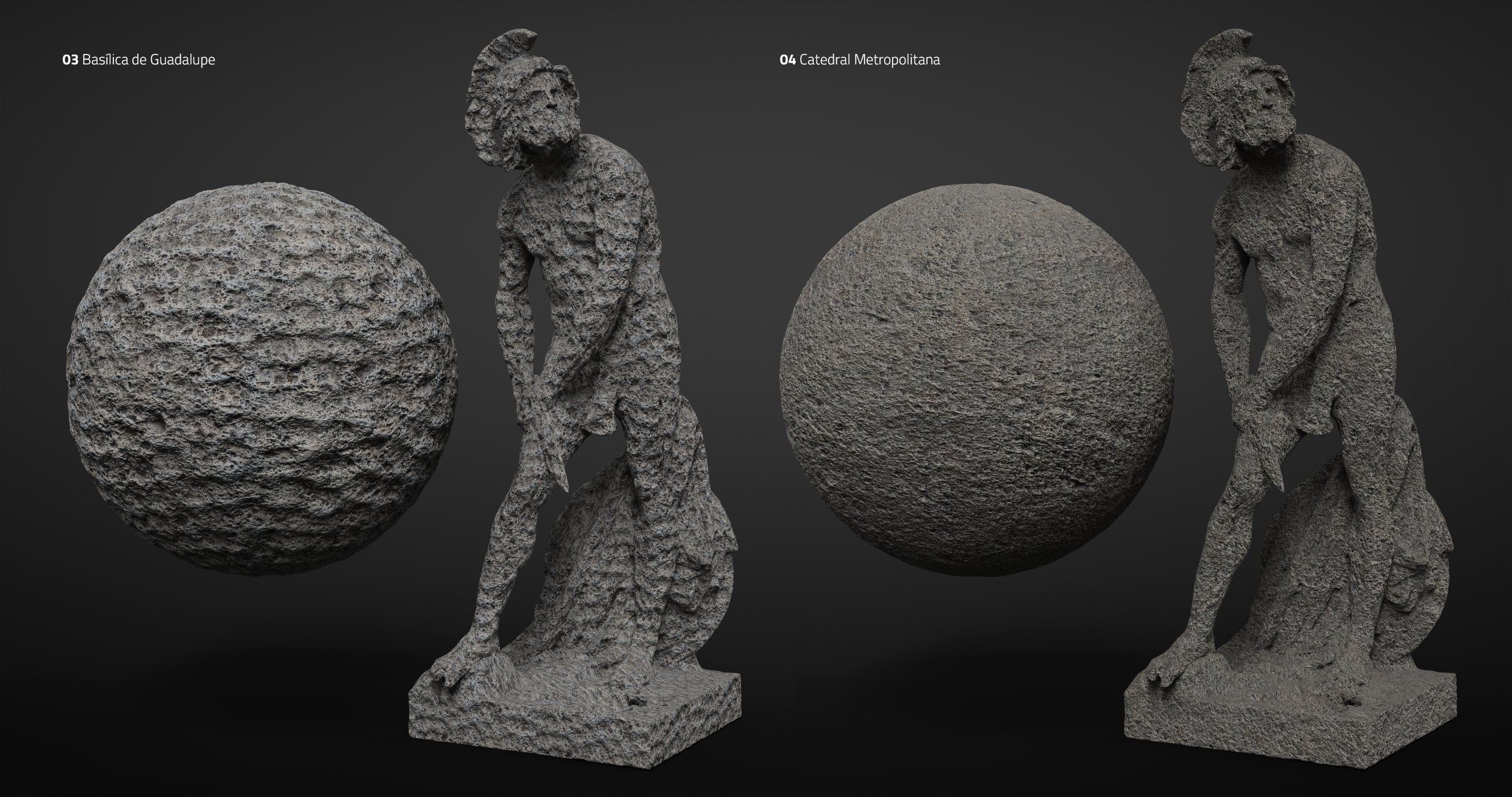Stoneworks From Mexico 01: Iray Shaders and Merchant Resource by: Soto, 3D Models by Daz 3D
