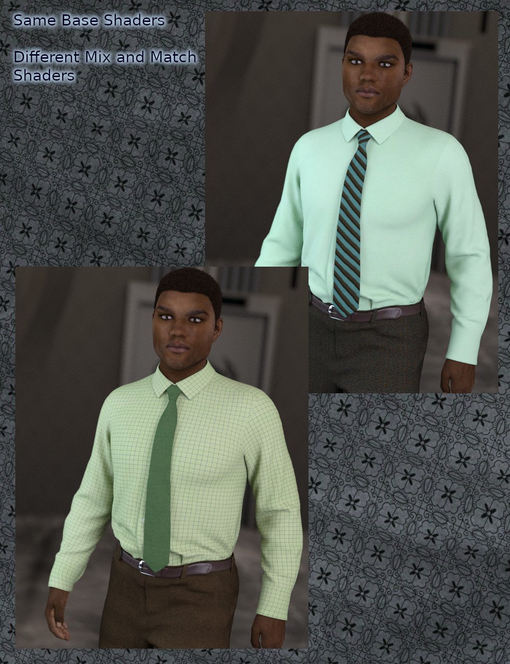 FSL Serious Business Mix and Match Shaders FSL Serious Business Mix and Match Shaders by: Fuseling, 3D Models by Daz 3D