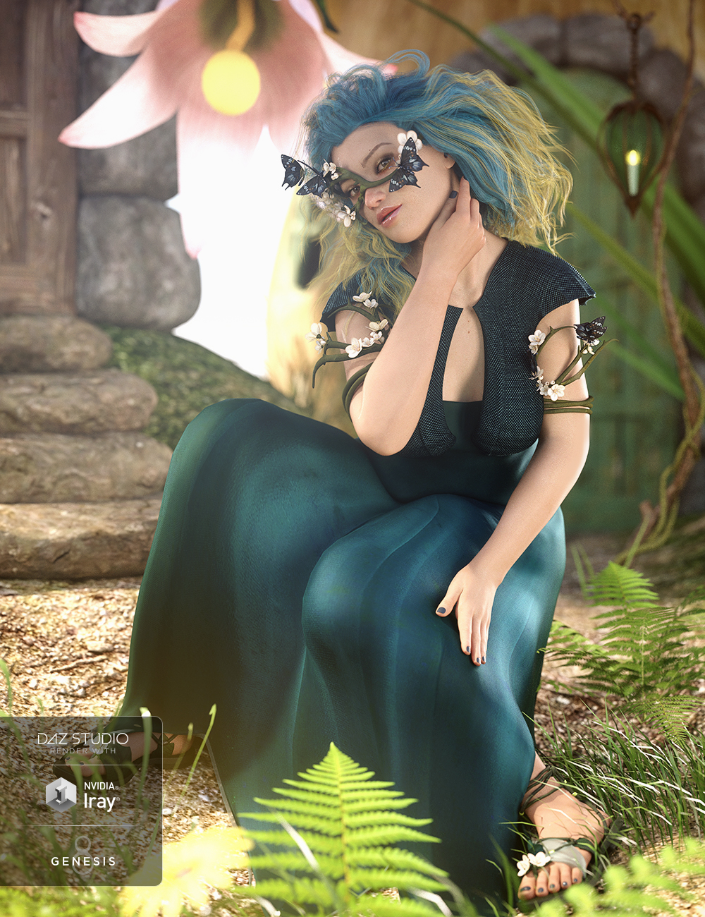 dForce Chrysalis Outfit Textures by: Mada, 3D Models by Daz 3D