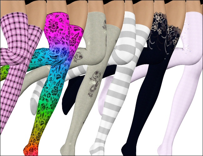 Stockings for A3 by: Xena, 3D Models by Daz 3D