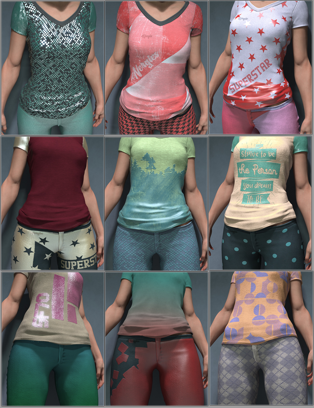 Customize vol 2 for Everyday 2 by: Aeon Soul, 3D Models by Daz 3D