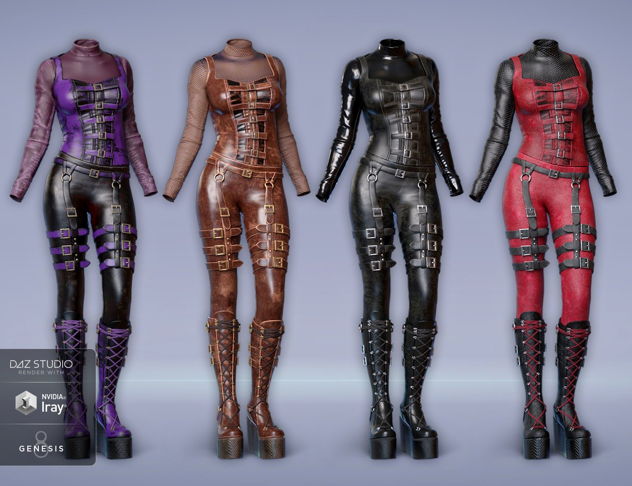 Delta Outfit Texture Addon by: Moonscape GraphicsSade, 3D Models by Daz 3D
