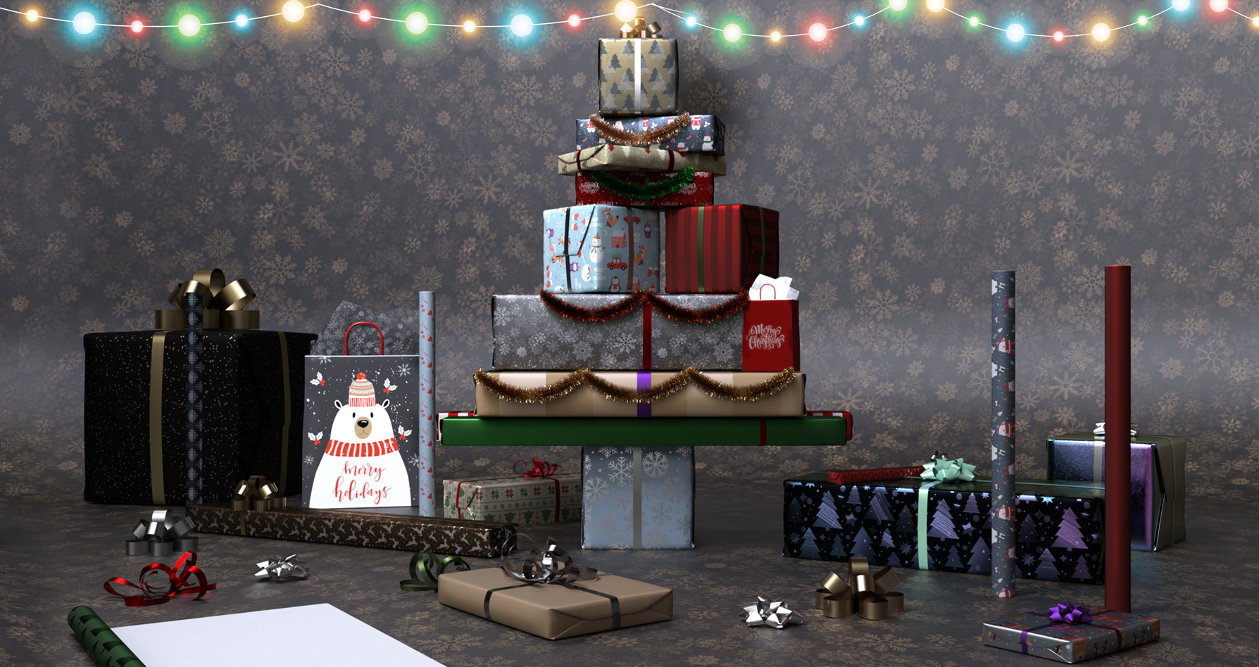 Make Me Merry Props and Shaders Make Me Merry Props and Shaders by: SR3, 3D Models by Daz 3D