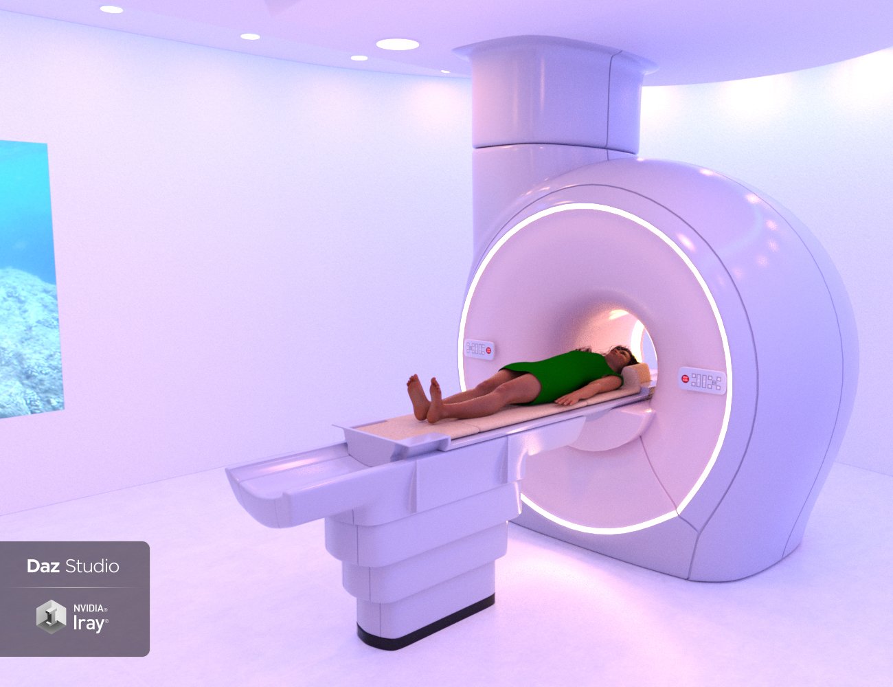 MRI Room by: Charlie, 3D Models by Daz 3D