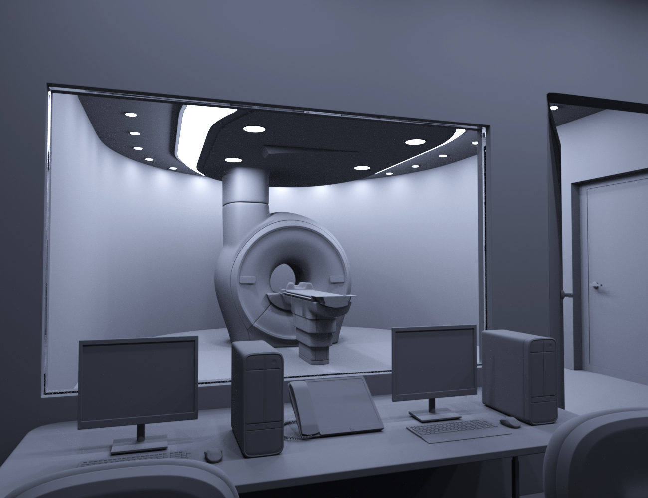 MRI Room by: Charlie, 3D Models by Daz 3D