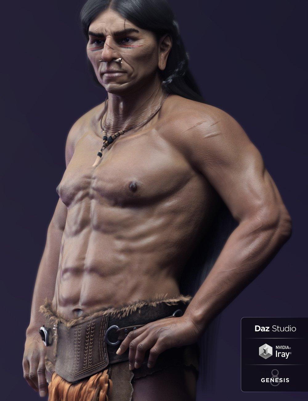 Tennessee for Genesis 8 Male by: Spows, 3D Models by Daz 3D