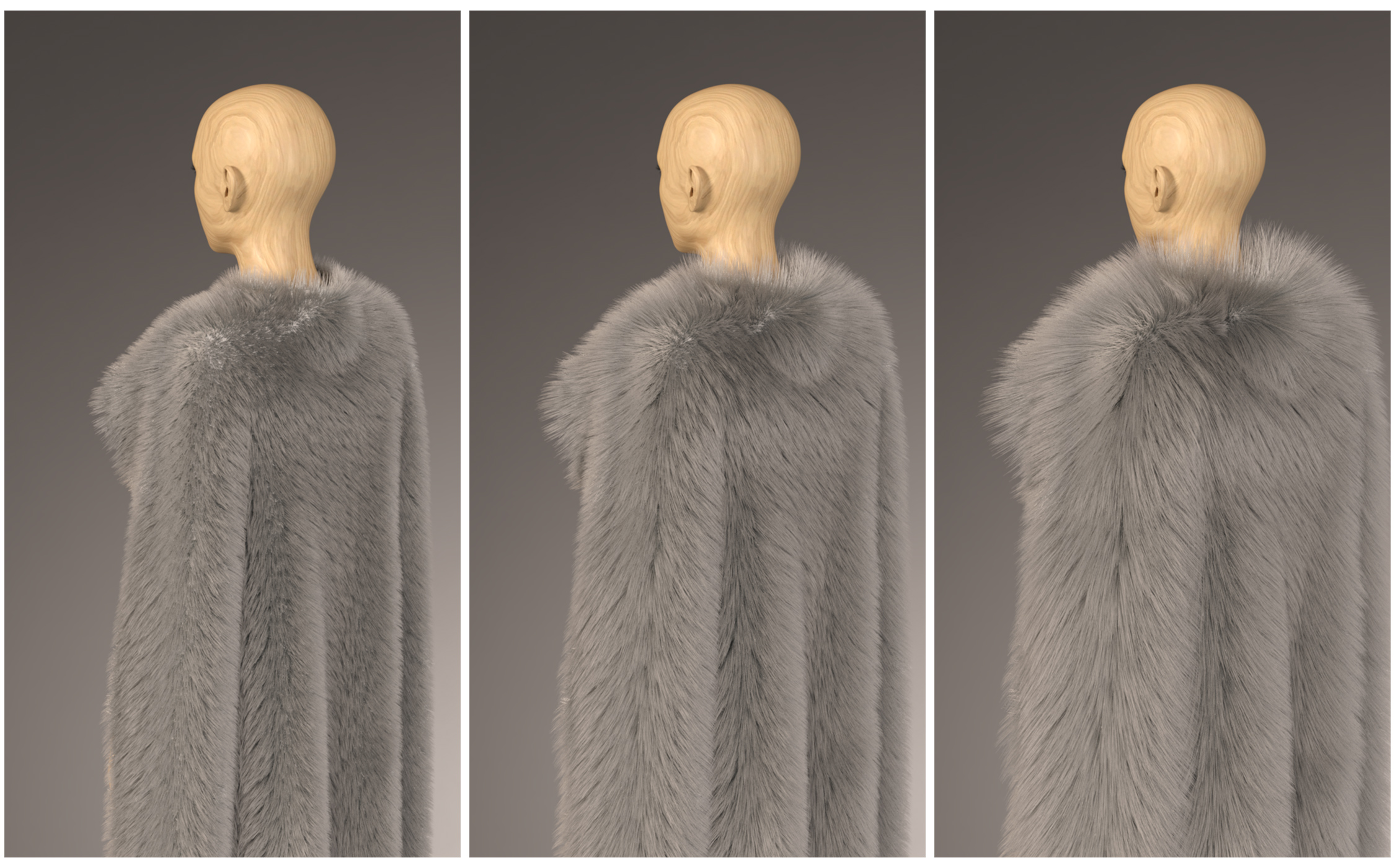 dForce Classic Fur Cape for Genesis 8 Daz 3D