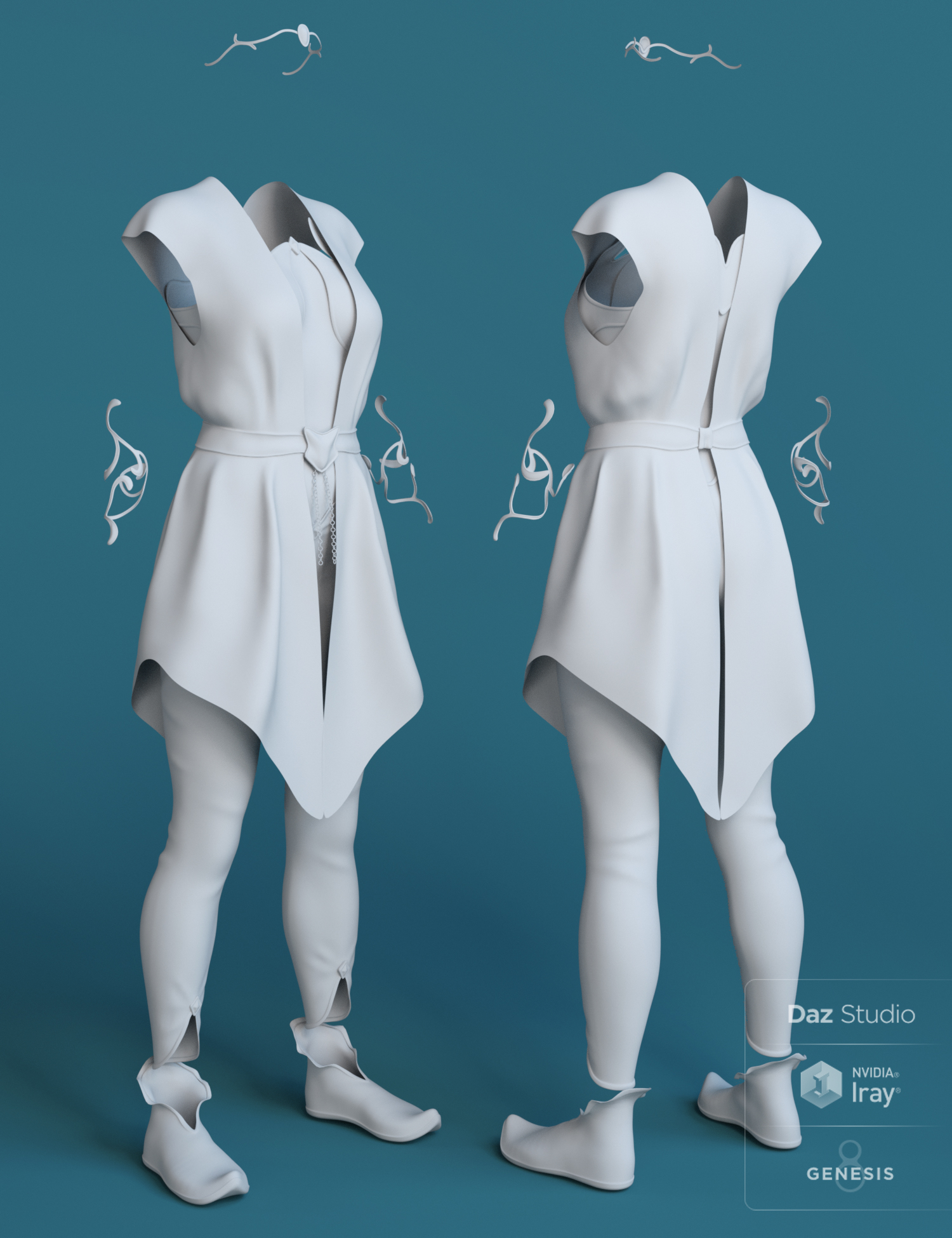 Woodland Dweller for Genesis 8 Female(s) by: Ravenhair, 3D Models by Daz 3D