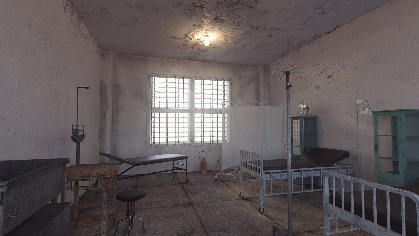 Alcatraz Hospital | Daz 3D