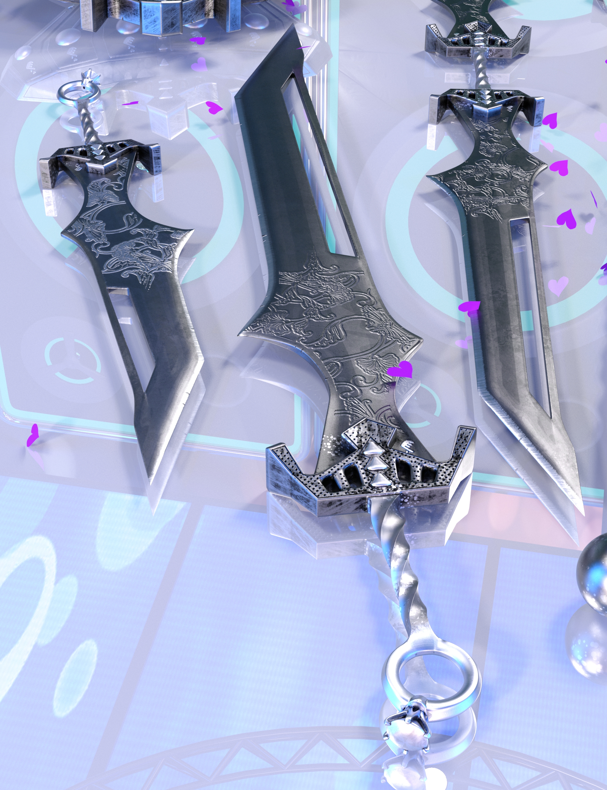 K-Fizz Weapons Collection K-Fizz Weapons Collection by: Britech, 3D Models by Daz 3D