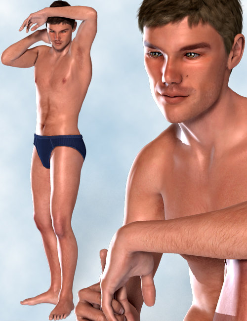 John Multi-Figure John Multi-Figure by: Virtual_World, 3D Models by Daz 3D