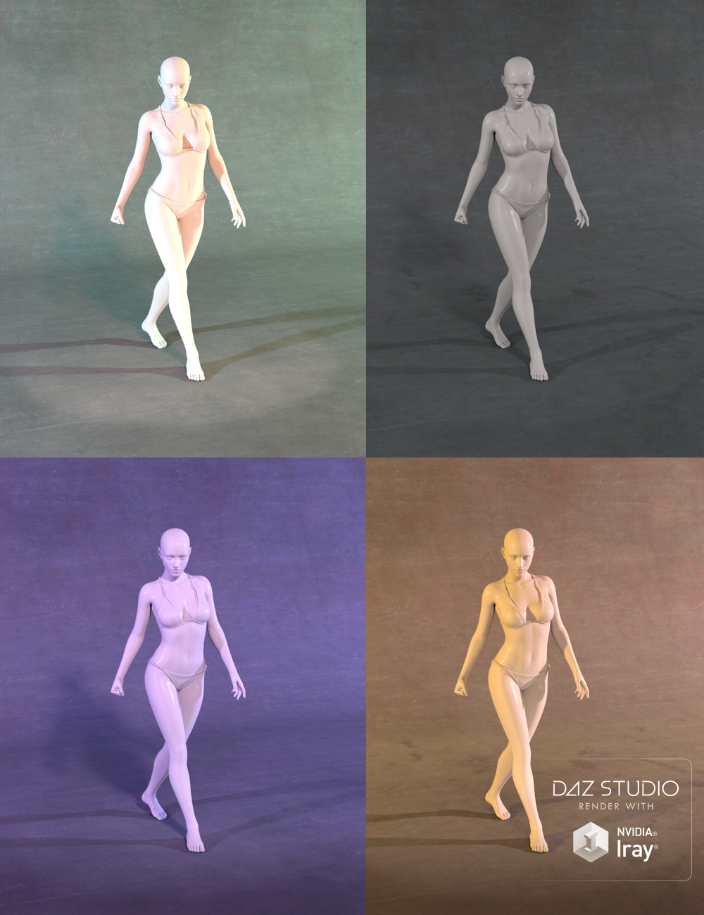 Muelsfell Heroic Studio Backdrops with Iray Presets by: E-Arkham, 3D Models by Daz 3D
