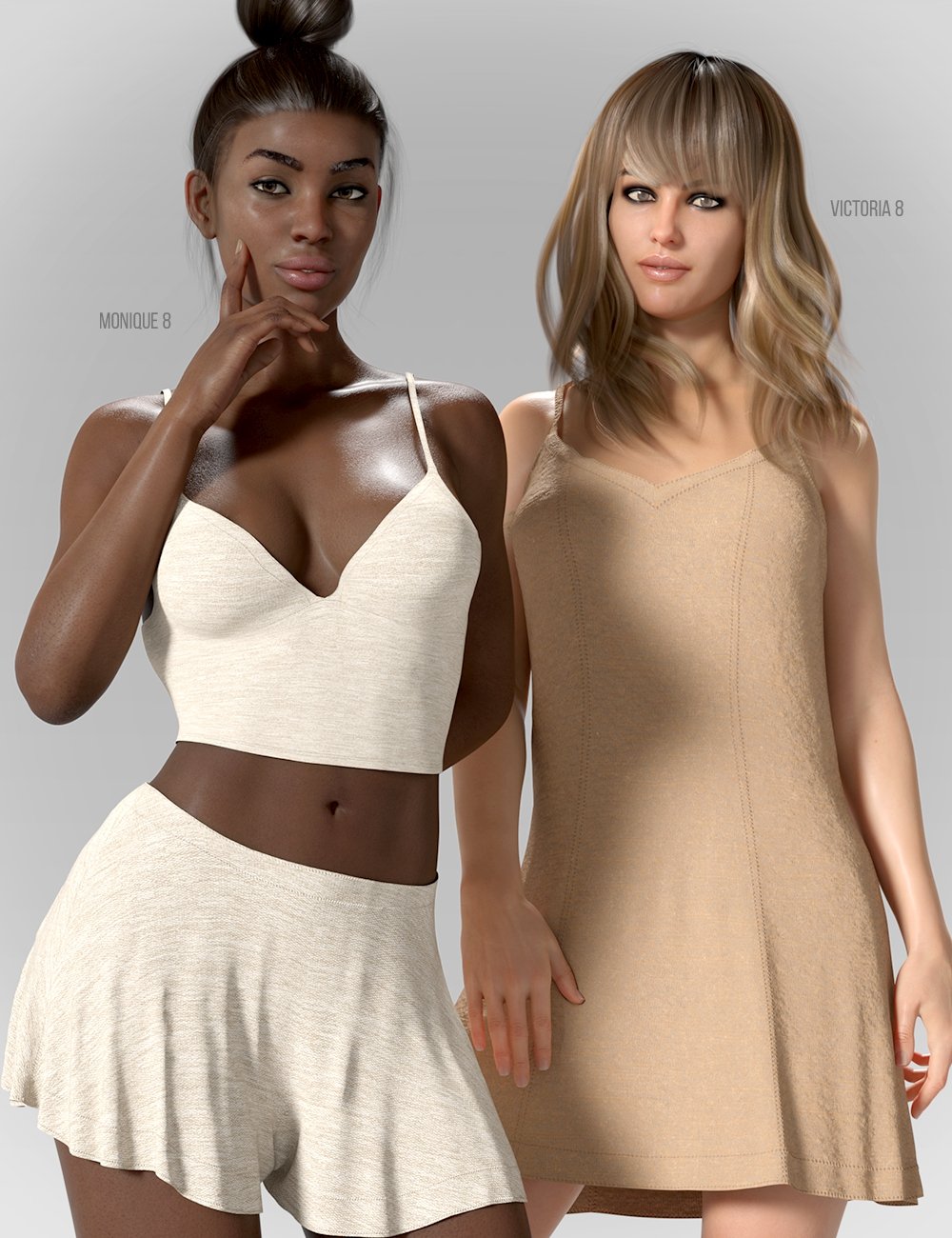 dForce Sterling's Nightwear Collection by: Lyoness, 3D Models by Daz 3D