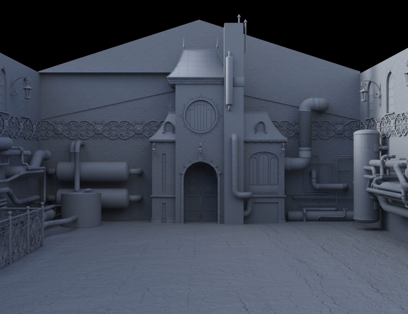 Fantasy Factory by: ImagineX, 3D Models by Daz 3D