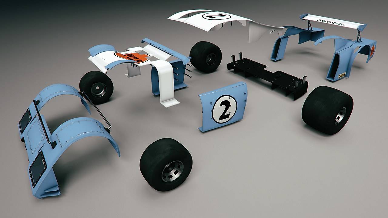 Modular Buggy Race Addons by: Mely3D, 3D Models by Daz 3D