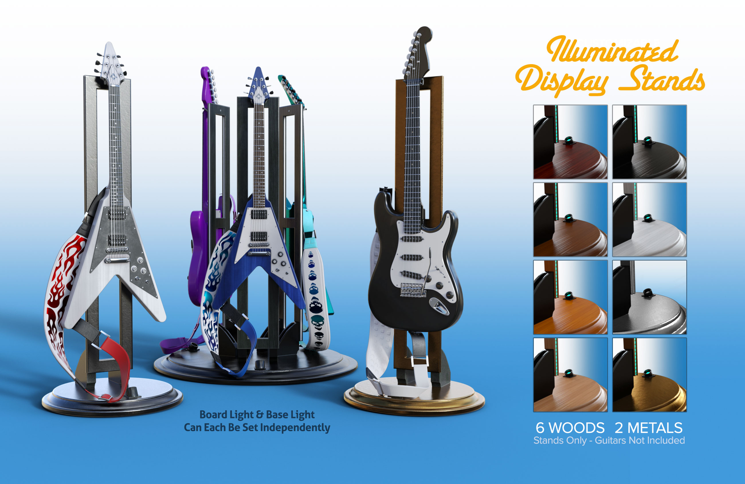 Electric Guitar Collection Accessories | Daz 3D