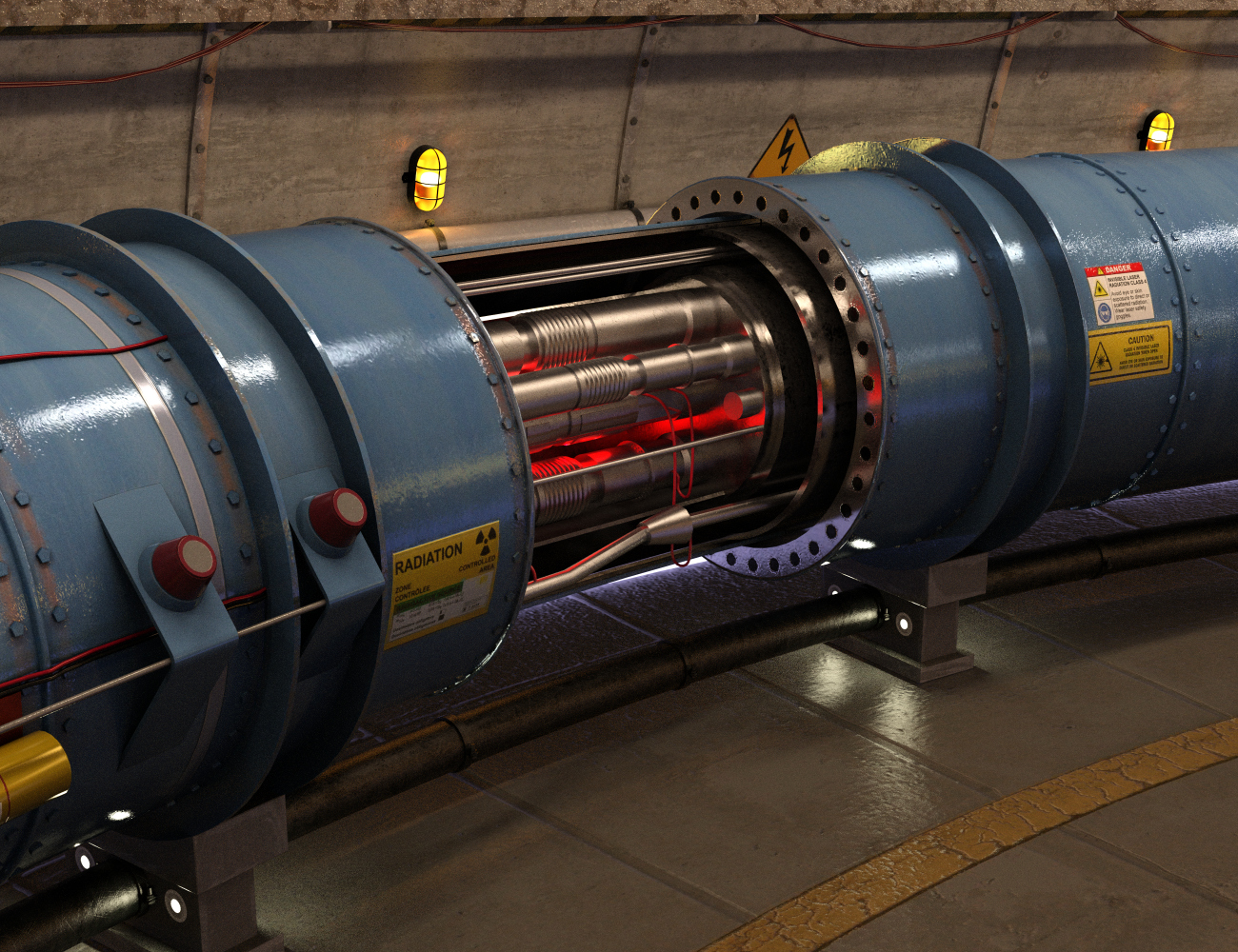 Particle Accelerator by: Merlin Studios, 3D Models by Daz 3D