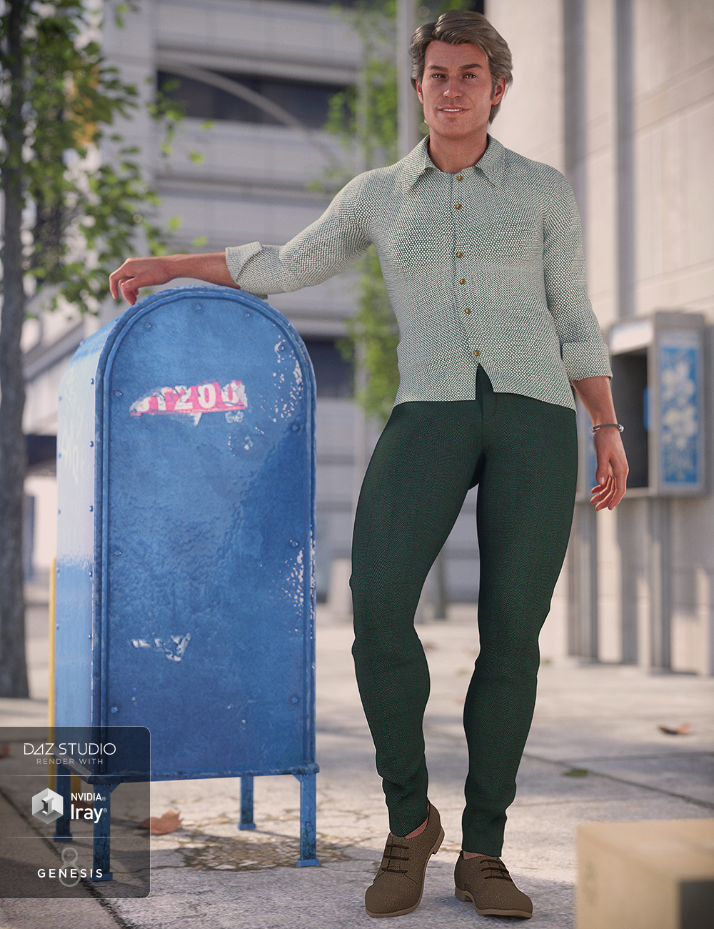 Smart and Suave Outfit Textures by: Anna Benjamin, 3D Models by Daz 3D