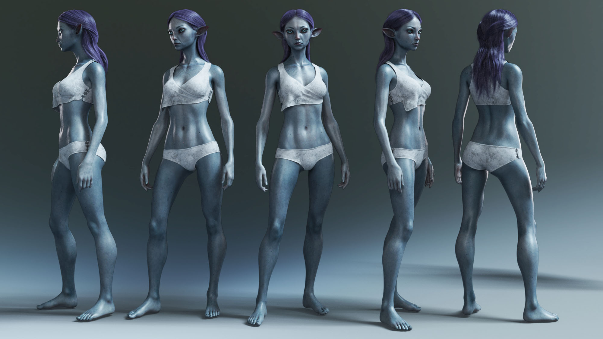 Winter Fae HD for Genesis 8 Female by: Josh Crockett, 3D Models by Daz 3D