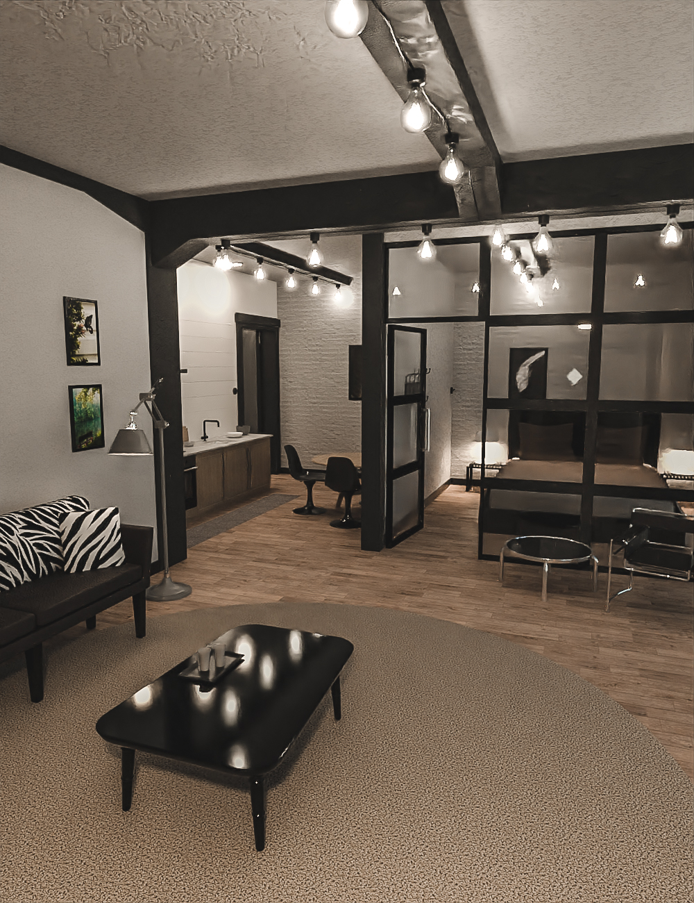 Swedish Apartment by: Tesla3dCorp, 3D Models by Daz 3D