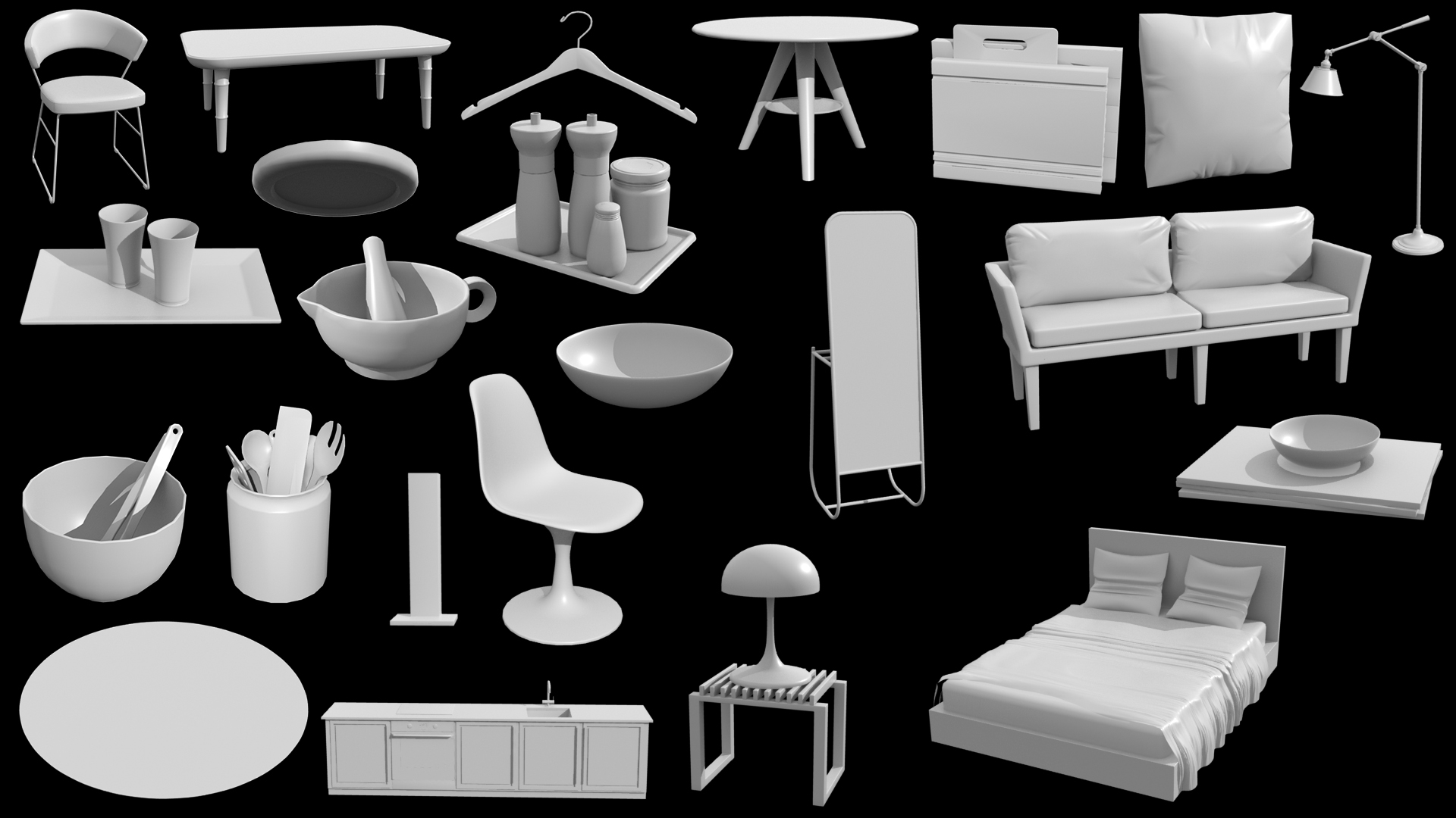 Swedish Apartment by: Tesla3dCorp, 3D Models by Daz 3D