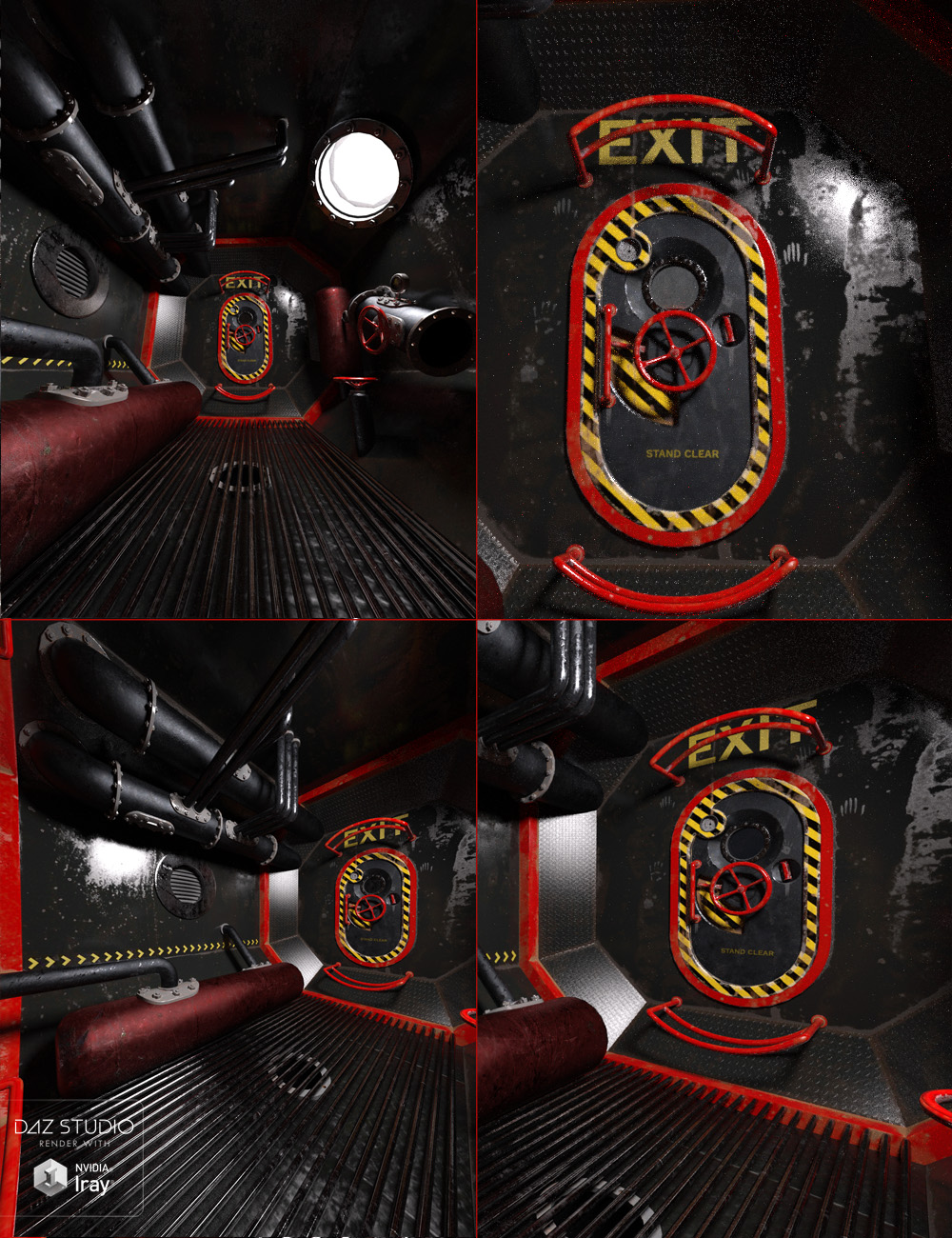 Hypobaric Airlock Vignette Hypobaric Airlock Vignette by: ForbiddenWhispersDavid Brinnen, 3D Models by Daz 3D