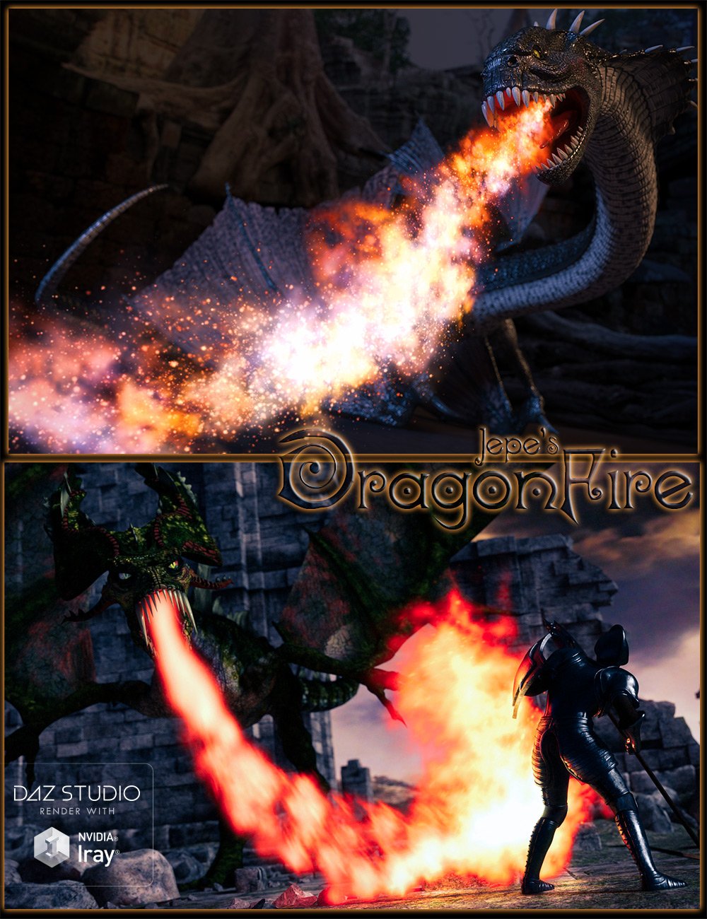 Jepe's DragonFire by: Jepe, 3D Models by Daz 3D
