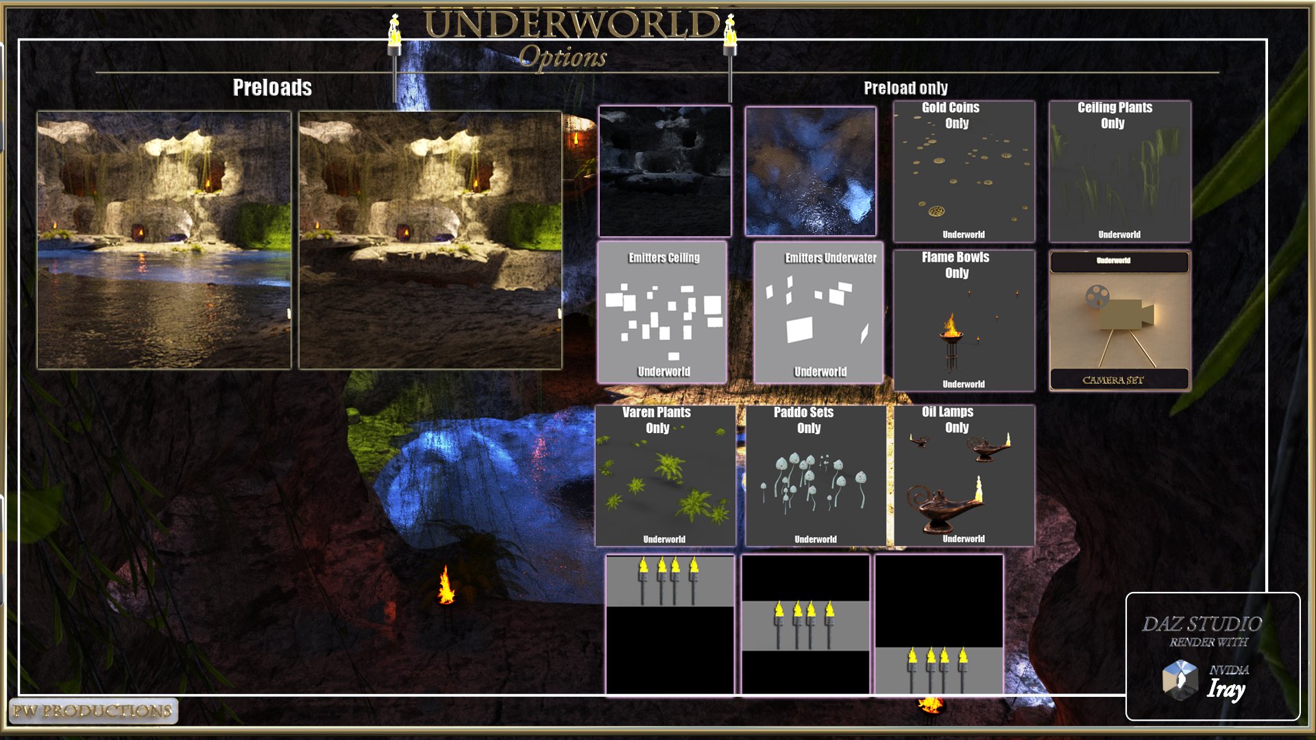 PW Underworld PW Underworld by: PW Productions, 3D Models by Daz 3D