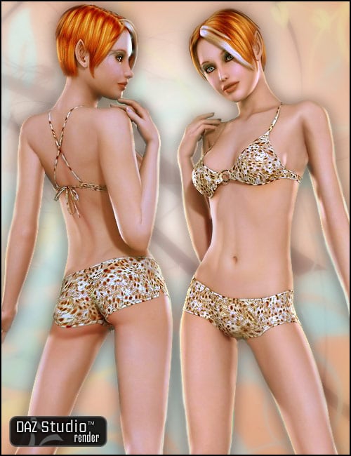 Leilana for V4 by: mutedbanshee, 3D Models by Daz 3D