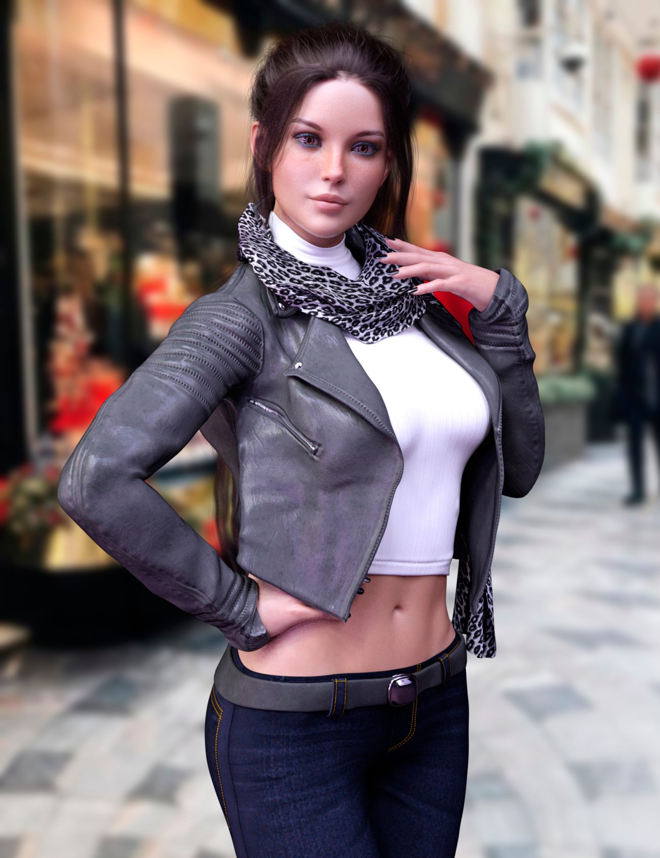X-Fashion Sophisticated Jacket Outfit by: xtrart-3d, 3D Models by Daz 3D