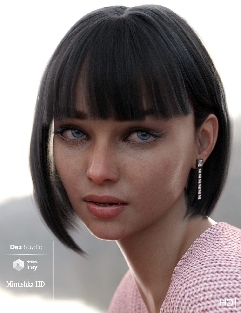 Minushka HD For Genesis 8 Female by: iSourceTextures, 3D Models by Daz 3D