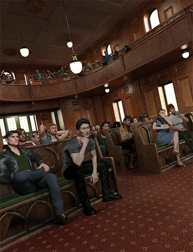 Now-Crowd Billboards - Modern Sitting Crowd Now-Crowd Billboards - Modern Sitting Crowd by: RiverSoft Art, 3D Models by Daz 3D