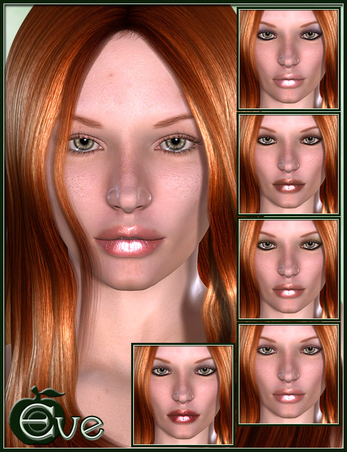 Eve - Character and Hair Eve - Character and Hair by: Valea, 3D Models by Daz 3D