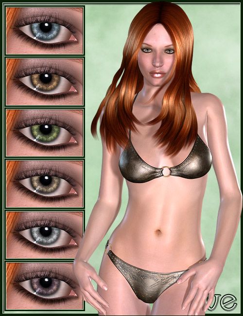 Eve - Character and Hair by: Valea, 3D Models by Daz 3D