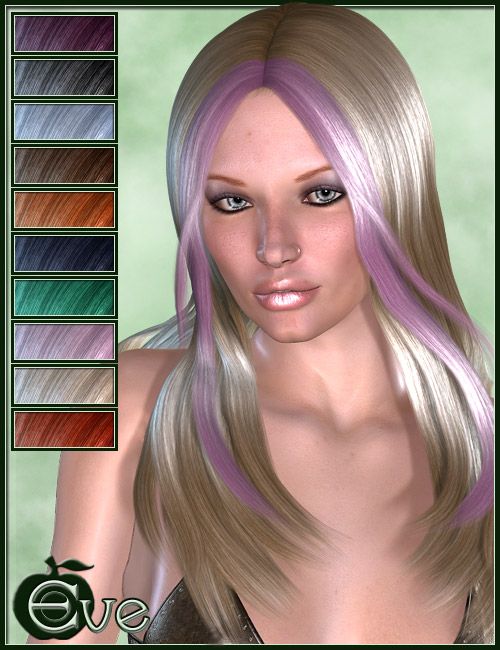 Eve - Character and Hair Eve - Character and Hair by: Valea, 3D Models by Daz 3D