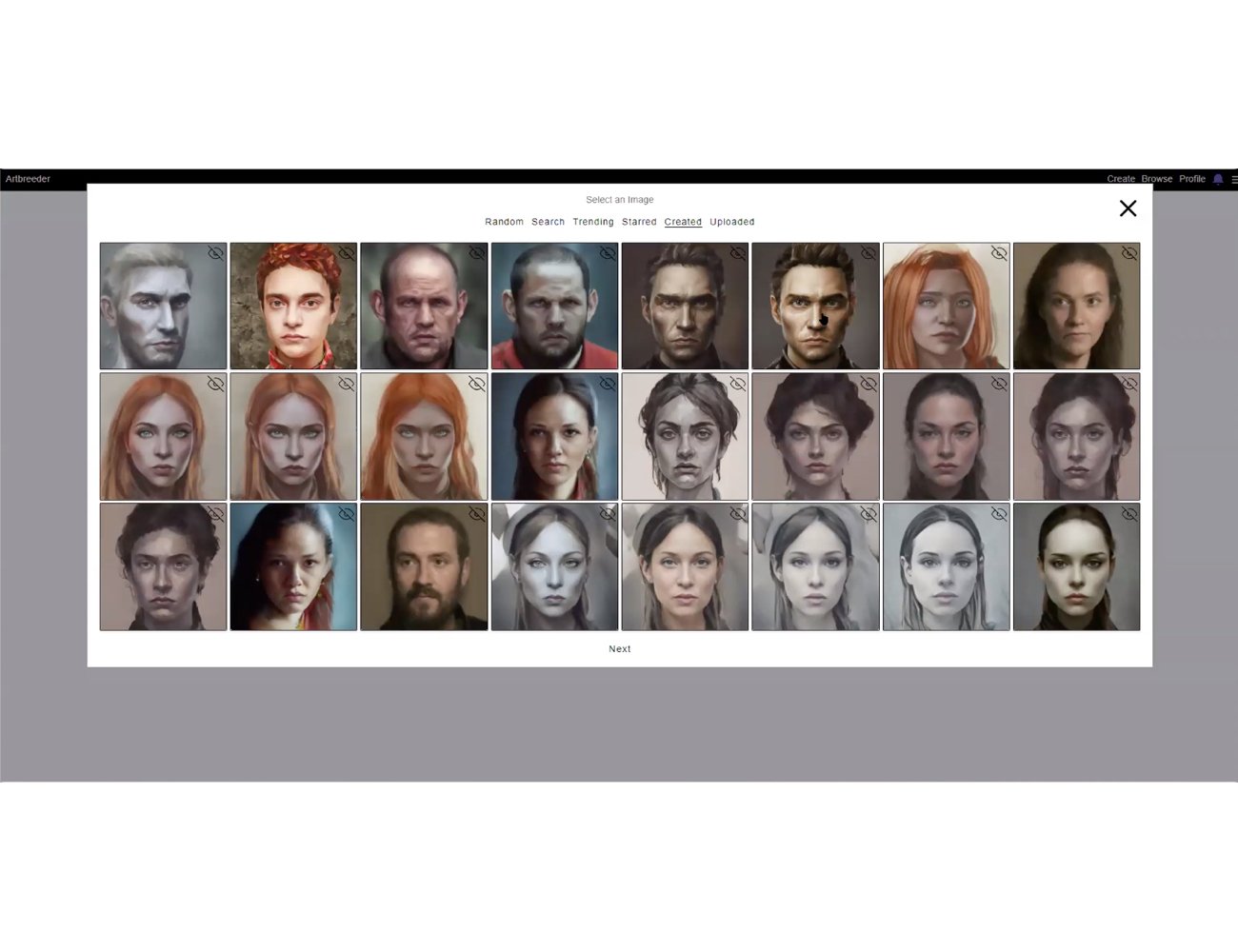 Artbreeder : Generating new Characters with Artificial Intelligence Artbreeder : Generating new Characters with Artificial Intelligence by: Digital Art Livemagbhitu, 3D Models by Daz 3D