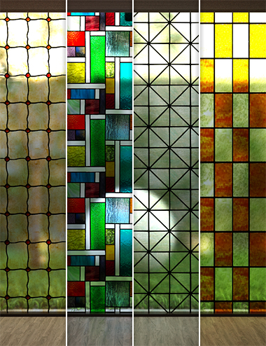 Stained Glass - Iray Shaders by: Dimidrol, 3D Models by Daz 3D