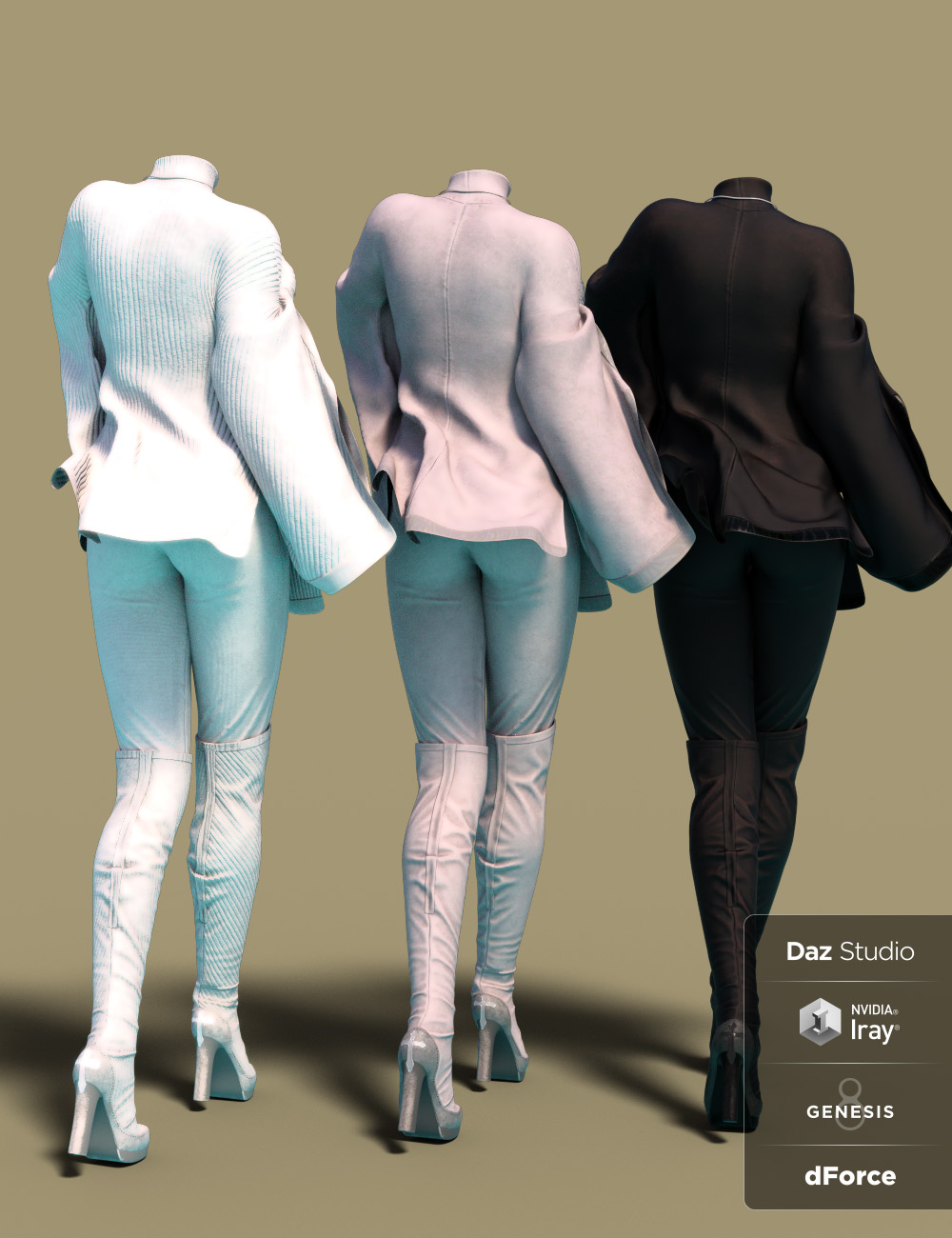dForce RockyShoo Outfit for Genesis 8 Female(s) dForce RockyShoo Outfit for Genesis 8 Female(s) by: chungdan, 3D Models by Daz 3D