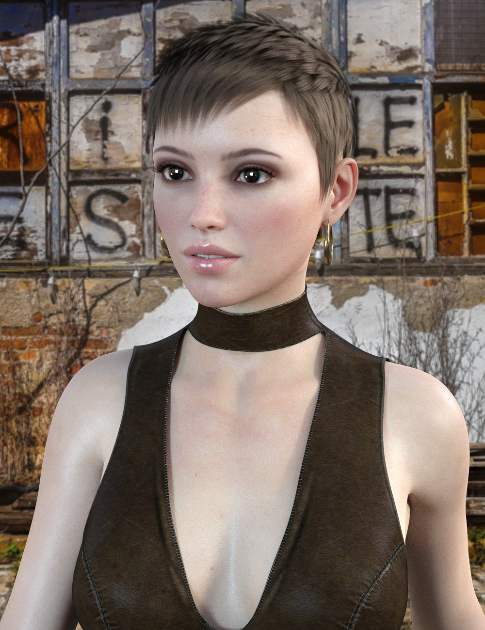 Pippa Hair for CJ 8 by: Propschick, 3D Models by Daz 3D