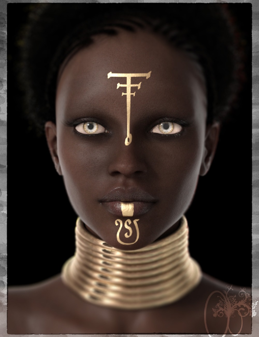 CB Ekua HD for Genesis 8 Female by: CynderBlue, 3D Models by Daz 3D